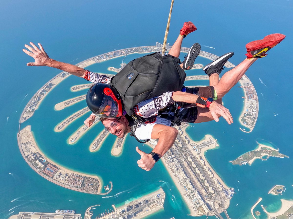Skydive Dubai — Tandem Skydiving at The Palm Drop Zone — image 2